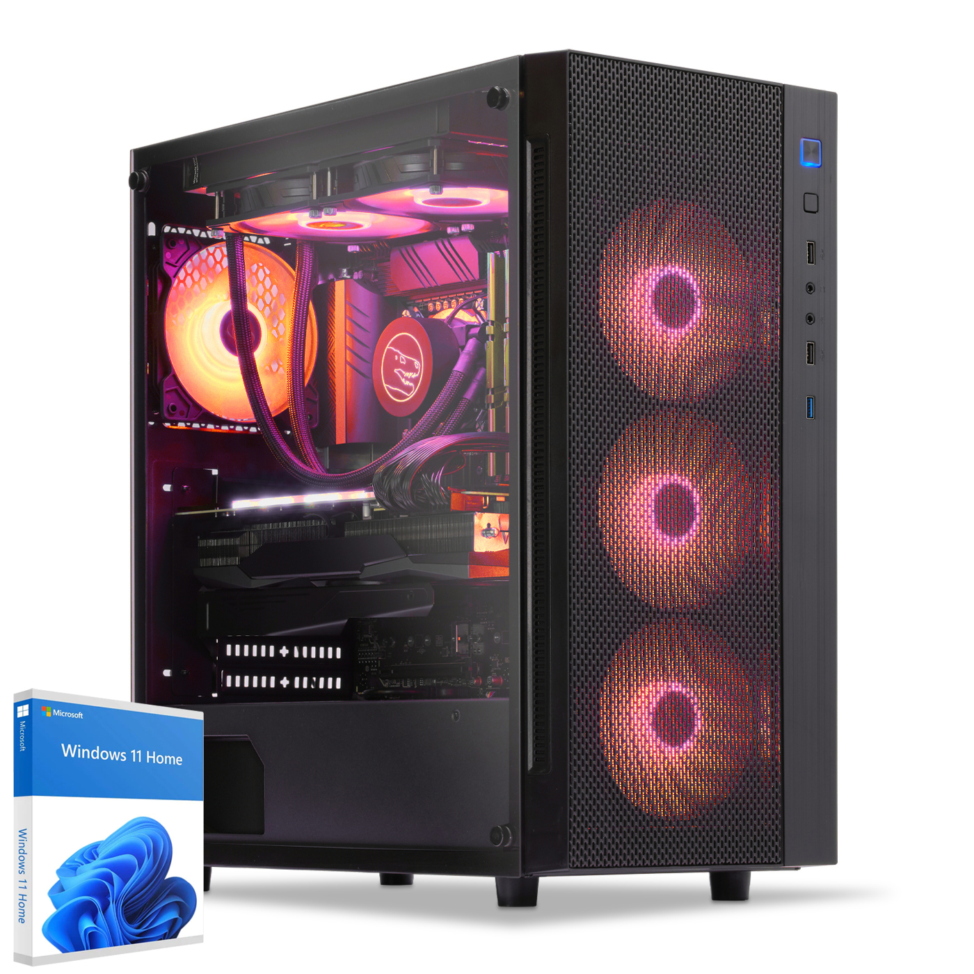 Gaming PC, AMD Ryzen 5 5600X, Geforce RTX5060Ti