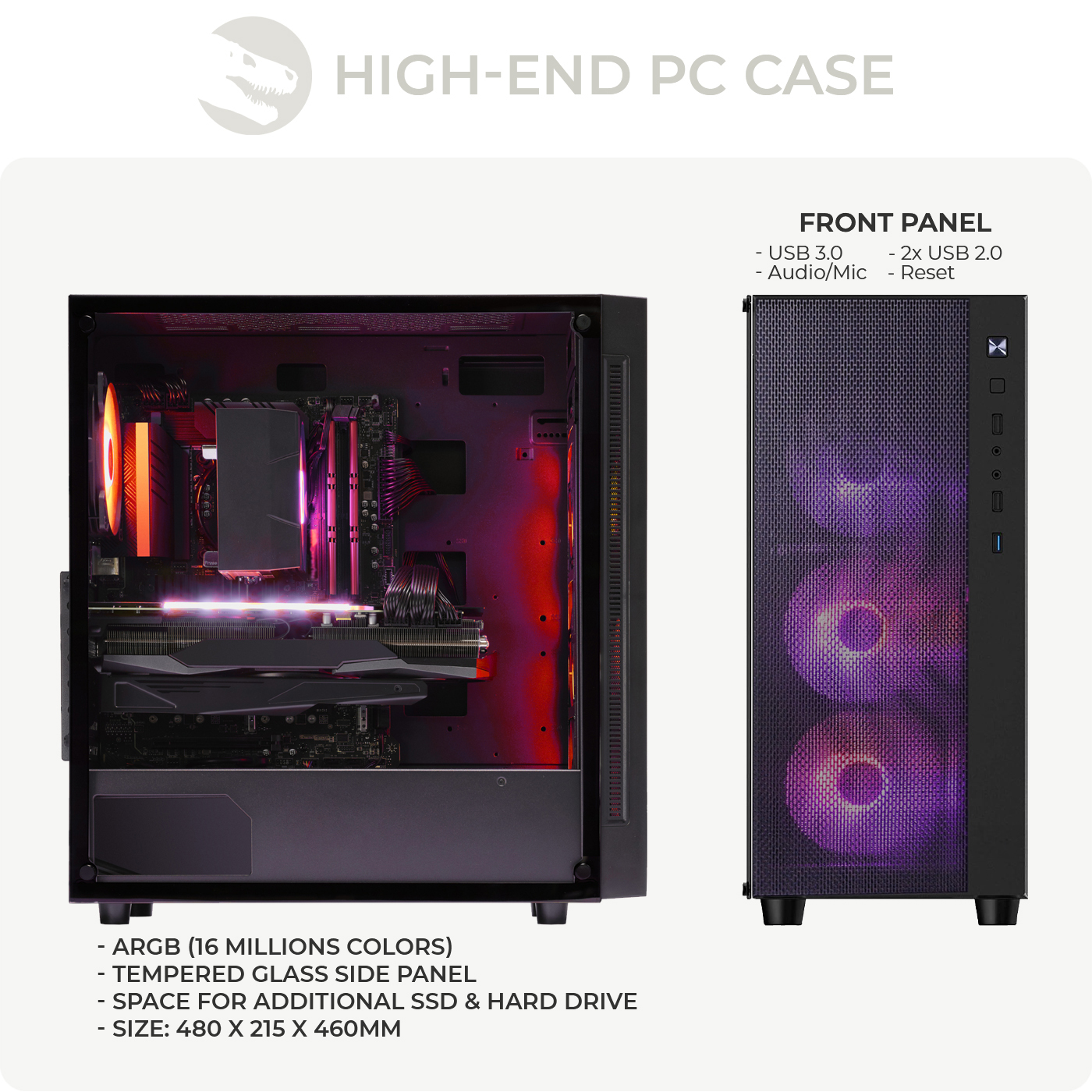 Gaming PC, AMD Ryzen 5 5600X, Geforce RTX3050