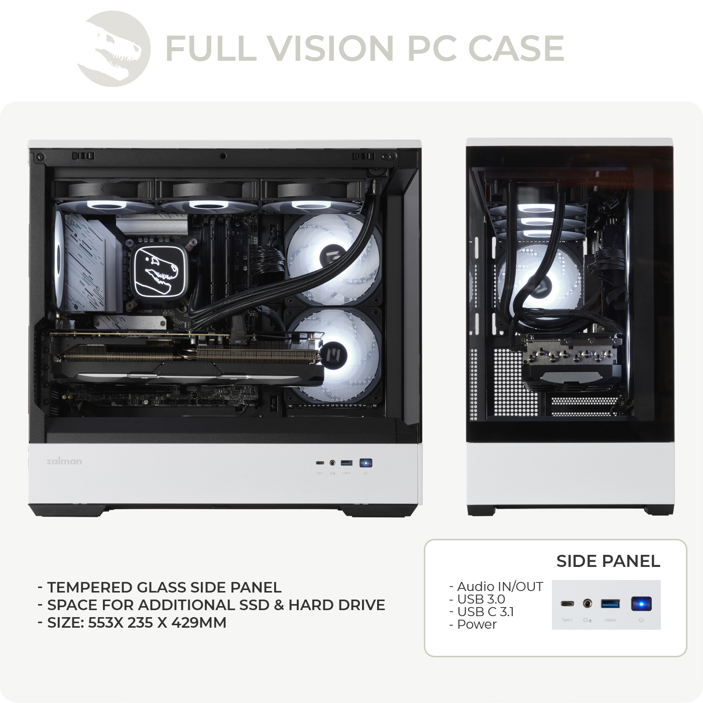 Gaming PC, AMD Ryzen 5 5600X, Geforce RTX4060